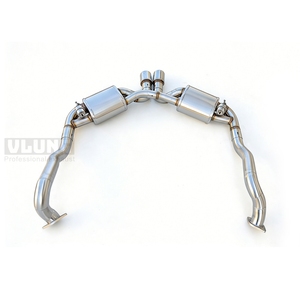 Système d'échappement Cat-Back haute performance en acier inoxydable à commande par valve pour Porsche Boxster Cayman 981 2.7 2012-2016 - Product Image 1