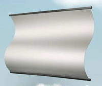 OEM 100 Écran de projection à cadre fixe pliable en cristal gris de 120 pouces Écran de projection mural Format 16:9 Écran rétractable