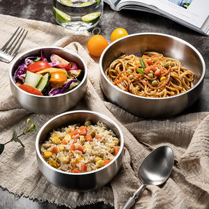 Tigela Lekfre de Aço Inoxidável 304 para Alimentos, Utensílio de Cozinha e Louça para Macarrão e Ramen - Product Image 4