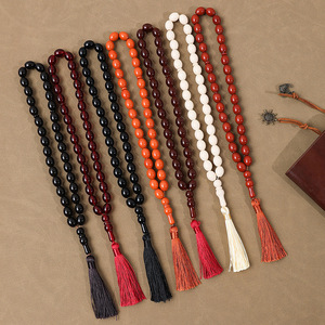 33 perles de prière musulmanes, Misbaha Tesbih Tasbih en acrylique, lot en gros - Product Image 1