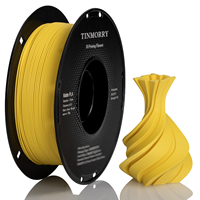 TINMORRY Matt PLA sans bulle 1.75mm 1KG PLA Filament en plastique Flexible de plusieurs couleurs pour imprimante à Filament 3D blanc mat