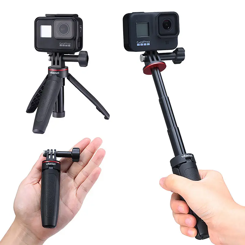 Ulanzi MT-09 Trépied Extensible pour Caméras D'action GoPro Hero 7 6 5 4 SJcam Sport Caméras D'action