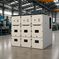 Armoire de commutation mobile à structure stable KYN28 12kV/24kV IP4X à revêtement métallique pour la distribution d'énergie et l'exploitation durable des réseaux