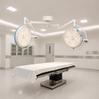 Lampe chirurgicale LED médicale pour salle d'opération d'hôpital, lampe chirurgicale sans ombre à haute luminosité, lampe LED