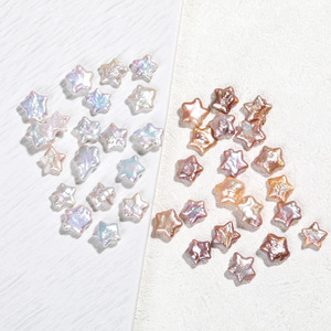 Perlas Sueltas de Agua Dulce Naturales con Forma de Estrella Barroca de Luz Intensa para Hacer Collares y Pendientes - Product Image 2