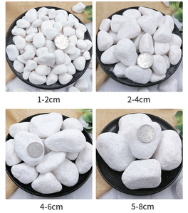 Gepolijste Witte Kiezelsteen Decoratief Grind Voor <span class=keywords><strong>Aquarium</strong></span> En Tuin Fabrieksprijs - Product Image 2
