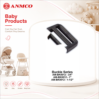 Fabricant chinois de boucles à dégagement latéral en plastique avec verrou pour chaise haute pour bébé