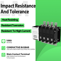 Interruptor de Transferencia Automática Industrial ATS LVMA LMS1-630L Trifásico de 4 Polos con Capacidad de Ruptura de 10kA, Clase PC, para Doble Alimentación