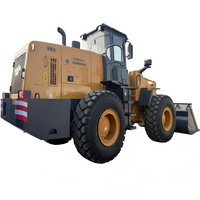 Chargeuse sur pneus SDLG L953 d'occasion de fabrication chinoise avec moteur Weichai et composants essentiels, capacité de charge nominale de 500 tonnes, à vendre
