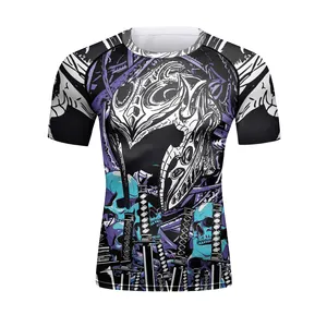 Direct Factory Supply Customizable Sublimation Printed Men's Unique Fashion T-shirts For Expression Embrace Creativity Casual
