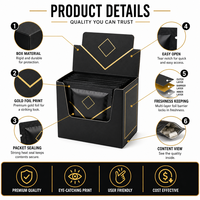 Sacs Mylar personnalisés avec logo imprimé 3,5g pour bonbons, boîtes de présentation de feuilles, emballages de cigares, enveloppes et boîtes en papier kraft pour emballages de tabac