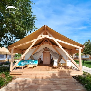 Ngoài trời chất lượng cao glamping Safari Lều sang trọng khu nghỉ mát khách sạn cắm trại Lều Lodge với phòng tắm lớn gazebo - Product Image 1