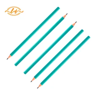 Hexagonal non-toxic plastic pencil HB with CE EN71 ASTM Standard