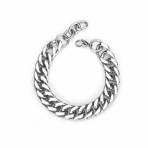 Cadena Cubana de Acero Inoxidable de 12 mm de Ancho, Diseño Nuevo y de Alta Calidad 2024, Personalizada e Impermeable - Product Image 1