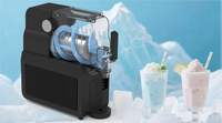 Máquina para Hacer Granizados de 1.8L, Máquina para Bebidas Congeladas con 5 Programas Preestablecidos, Máquina de Hielo para Granizados