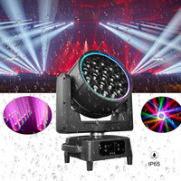 IP66 Wasserdichter 19x40W RGBW 4in1 LED Wash Moving Head Scheinwerfer für Outdoor-Bühnenbeleuchtung