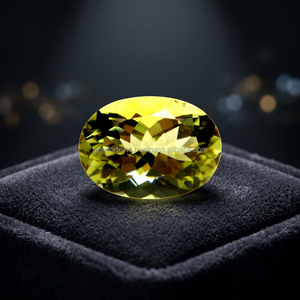 GEMFORTE INC - Quartz citron 100% naturel de qualité export, taille octogonale facettée, pierres précieuses de guérison, prix de gros - Product Image 2