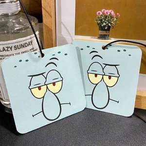 공장 가격 사용자 정의 만화 귀여운 애니메이션 캐릭터 지속 향수 자동차 공기 청정기 - Product Image 5