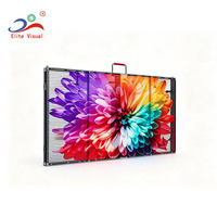 Écran LED transparent, film LED transparent, écran à haute transmission, mur vidéo pour fenêtre en verre, affichage publicitaire intérieur