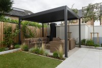 Rampe en alliage d'aluminium au design moderne personnalisé, adaptée aux escaliers, aux balcons et aux jardins ; étanche et facile à installer