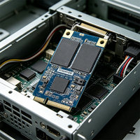 Advantech SQF-SMS 650 MSATA SSD SATA III 6Gbps SSD Industrial AES-256 STLC Amplio Rango de Temperatura Alta Resistencia
