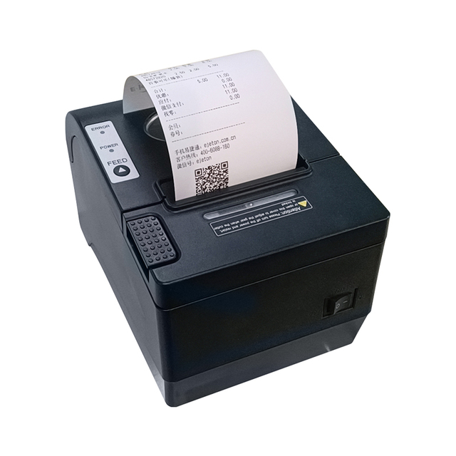 Masung 80mm Desktop Pos Printer Dual Color Thermal Receipt Printer of Receipt Printing for Retailing Pos System