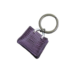 Porte-clés porte-clés en cuir de dessin animé de panda mignon personnalisé 3D - Product Image 3