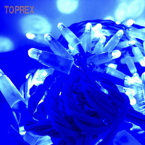 <span class=keywords><strong>Guirnalda</strong></span> de hadas <span class=keywords><strong>LED</strong></span> de 220V con 100 bombillas, luces de Navidad blancas frías para árbol al aire libre, boda, Día de San Valentín, clasificación IP65 - Product Image 5