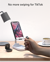 Anillo de Control Remoto Inteligente, Estable, para Android e iOS, Anillo de Desplazamiento para Tiktok, para iPhone, iPad, Samsung, Control de Música, Fotos y Videos