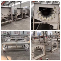 Groentefruit Gember Aardappelschiller Wasschilmachine Aardappelmachine
