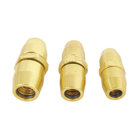 Raccord rapide en cuivre Euro pour tuyau, 6 8 10 12 14 16 mm, joint rapide européen pour tuyau d'air et d'eau, pour conduite industrielle de camion