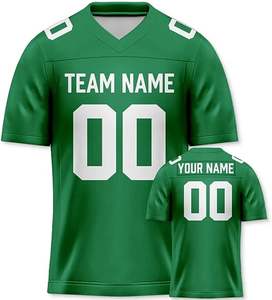 Vente en gros d'uniformes de rugby nouveau design, vêtements d'entraînement sportif, maillots de football américain cousus par sublimation - Product Image 3