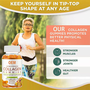 OEM/ODM Banda 3D Suave Sin azúcar Vegano Halal Biotina Vitamina Piel Cabello Omega 3 Multivitamina Proteína Colágeno Gomitas - Product Image 6