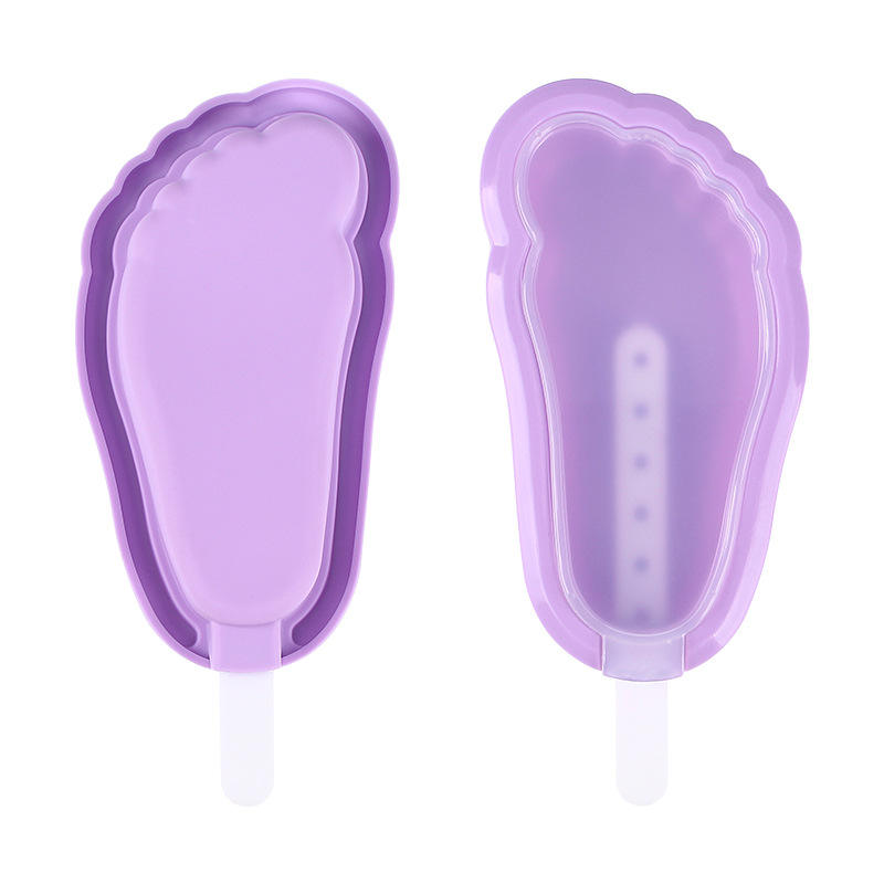 Light purple foot shape