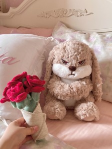 Simulation Super Mignon et Doux de Lapins Perdus Personnalisable En Gros Jouets En Peluche Animaux Cadeaux D'anniversaire - Product Image 6
