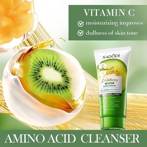 Crema Limpiadora Facial <span class=keywords><strong>de</strong></span> Kiwi, Antiarrugas, Hidratante, Control <span class=keywords><strong>de</strong></span> Grasa, Aminoácidos, Vitamina C, Blanqueadora - Product Image 4