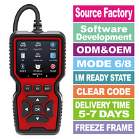 Escáner OBD II Source Factory V519-1, Lector de Códigos de Error del Motor, Herramienta de Diagnóstico para Todos los Autos