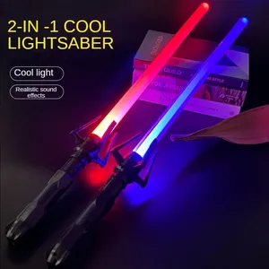 Sabre laser luke skywalker à 7 couleurs pour enfants, jouet lumineux, son, Force FX, prix le plus bas, 2023