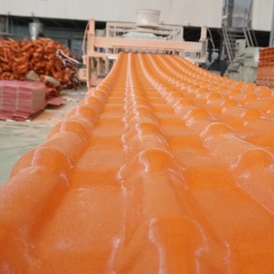 Matériaux de construction classiques, durables, résistants à la chaleur, résistants à la grêle, types de bardeaux en plastique PVC pour les toits plats des maisons - Product Image 6