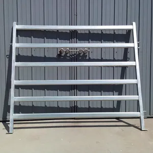 High Quality and Low Price Used Galvanized Portable Cattle Corral Panel For Sale(Manufacturer)