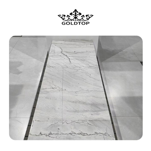 Losa grande de cuarcita Premium Mont Lucia con vetas suaves para revestimiento de paredes de lujo y diseño interior moderno - Product Image 4