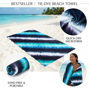 <span class=keywords><strong>Toalla</strong></span> de <span class=keywords><strong>Playa</strong></span> de Microfibra de Alta Calidad con Logotipo Personalizado, Absorbente de Agua, Antiarena, Extra Grande, de Secado Rápido - Product Image 4