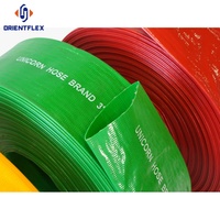 Tuyau plat en PVC flexible de 3/4, 1, 2, 3, 4, 5 pouces, 4 à 6 bars, pour irrigation