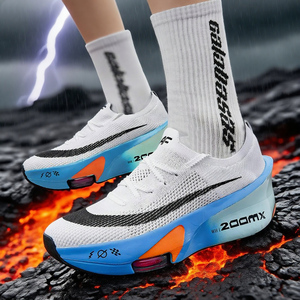 Scarpe da Corsa Estive Unisex Sportive con Lacci Punta Arrotondata Ammortizzate Traspiranti Leggere di Alta Qualità - Product Image 2