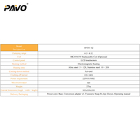 Machine de rétrécissement électromagnétique intelligente PAVO à refroidissement par air, contrôle par écran tactile LED pour porte-outil CNC BT40 BT50 pour fraisage