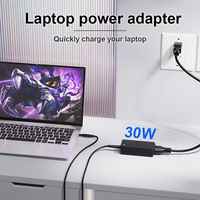 Adaptador de Corriente para Portátil de 30W 19V 1.58A, Cargador de CA para Portátil de 30W para Compaq Mini 700 HP Mini 1000PC 1100PC