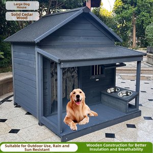 Nichoir <span class=keywords><strong>pour</strong></span> <span class=keywords><strong>chien</strong></span> en bois durable et imperméable, grand modèle, <span class=keywords><strong>pour</strong></span> jardin extérieur, résistant aux intempéries toute l'année, abri <span class=keywords><strong>pour</strong></span> Golden Retriever - Product Image 5