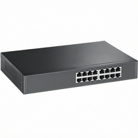 Switch PoE Gigabit de 24 Puertos Personalizable de 400W con 2 SFP Uplink IEEE802.3af/at para Cámaras IP CCTV