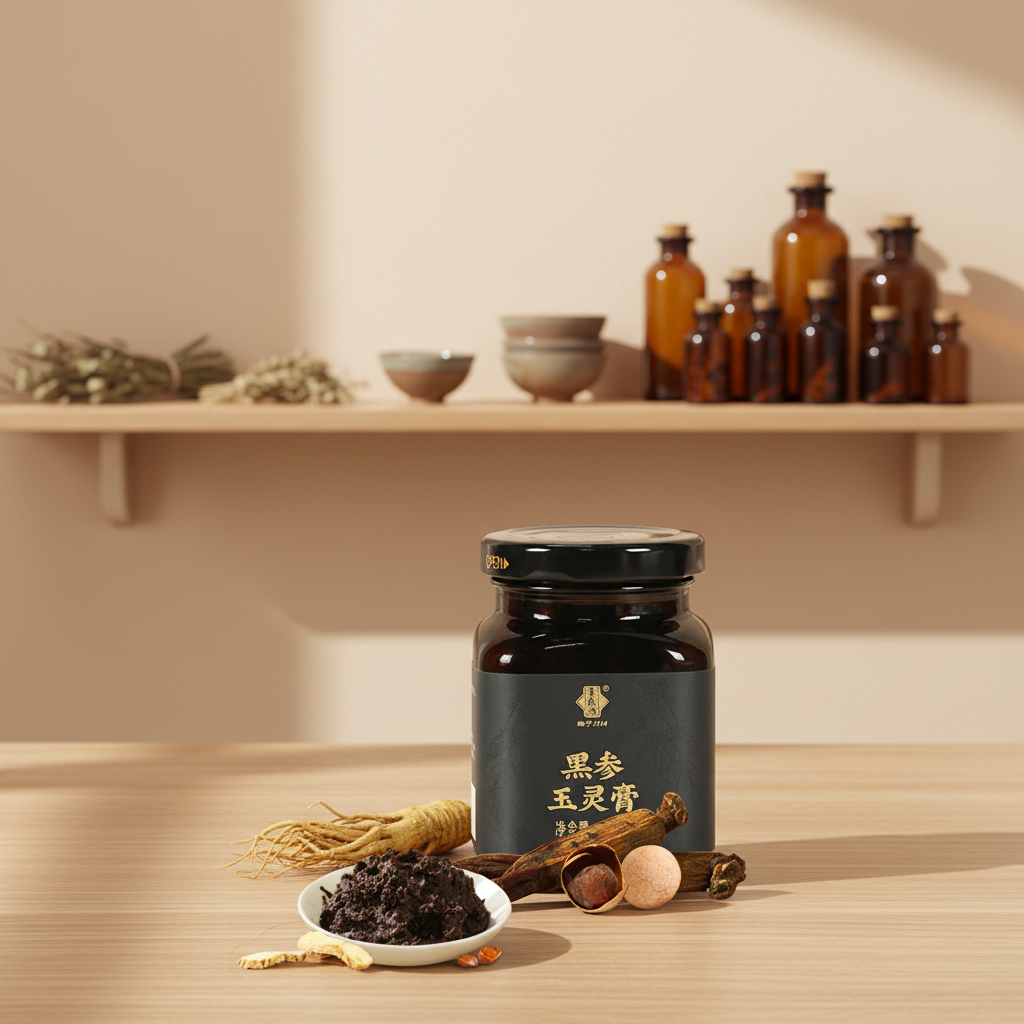 Li Liangji Custom Black Ginseng Herbal Paste-160g Traditional Formula for Energy & General Wellness (Food OEM)