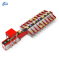 Nuevo Sistema Clasificador de Banda Estrecha de Transporte Lineal Ajustable de Alta Velocidad, Diseño Duradero, 99.99% de Precisión de Clasificación, 8000-18000